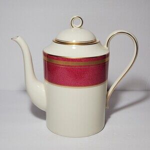 Oscar De La Renta Coffee Pot Imperial Ruby